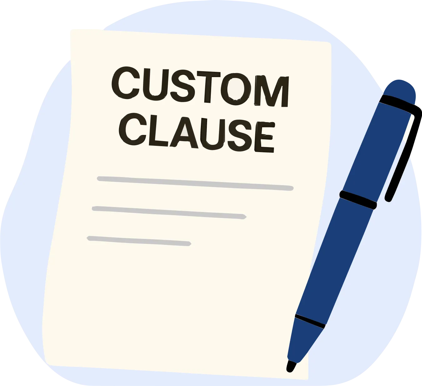 Custom Clauses